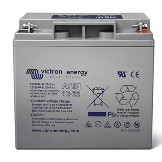 Bater�a Solar Victron Energy AGM | 12 Voltios 22 Amperios (C100)